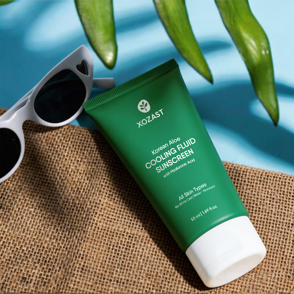 XOZAST® Korean Aloe Cooling Fluid Sunscreen